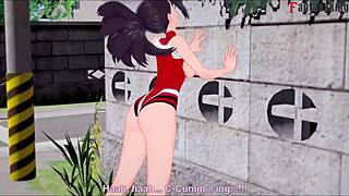 momo yaoyorozu having sex in the streets pov my hero academia