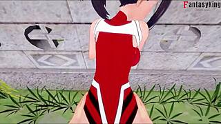 momo yaoyorozu having sex in the streets pov my hero academia