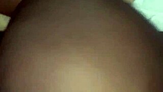 Big Ass Ebony Bent Over For Intense POV Doggystyle Backshots.