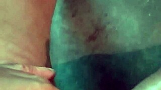 this guy with a monster cock masturbating at home, so horny