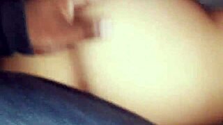 the hottie rides the big black cock in cowgirl, moaning as she switches to doggystyle.