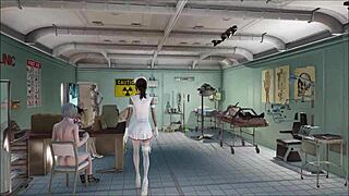 Teen nurse strips and teases patient in hospital