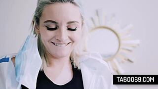 Lola Fae's passionate fucking with her step brother in quarantine