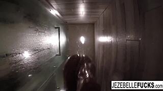 Sexy Jezebelle Bond Films Her Intimate Bath Time Masturbation