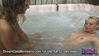 Perfect Bodies On Two Naked Spring Breakers Tanned And Shaved Outdoors