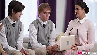 i watched penny barber and ashley wolf use creative techniques on big tits and asses in missionary cowgirl cumshots