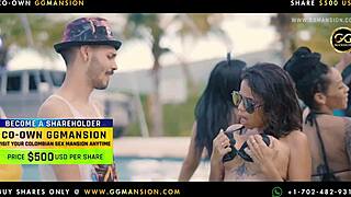 Lesbian bitches with hot tits at GGMansion, damn I meant to say assets!