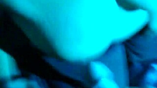 Chubby latina slut can't suck dick right so i cum on her tits