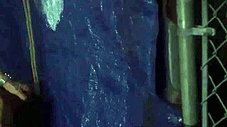 Anya Olsen tied for rough machine fuck.