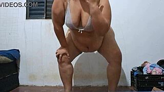 why does this latina wife shake her big ass?