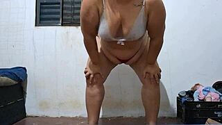 why does this latina wife shake her big ass?