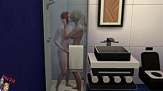 This hot shower fuck is amazing