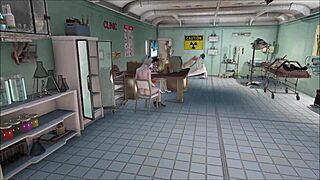 Teen nurse strips and teases patient in hospital