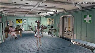 Teen nurse strips and teases patient in hospital