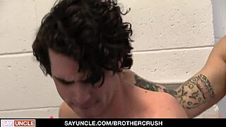 Naughty Teen 18+ Brother Trent Marx Dares Mark Something to Suck His Dick