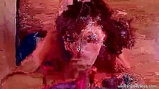 Blonde teen in parody, 'i like it rough, give me blowjob'