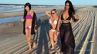 see us naked on the beach?