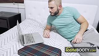 i watch mandy and brandi getting drilled in threesome poses