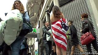 american tourist caught naked strolling through public streets