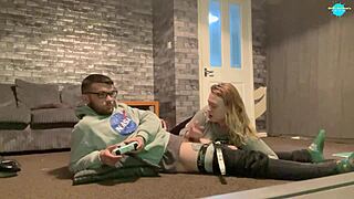 Gaming and having my cock sucked is any boy's dream