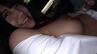 a shy japanese teen explores intimacy in homemade clip