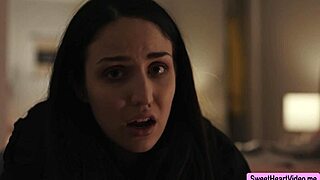 Horny stepdaughter licking milf's wet pussy!