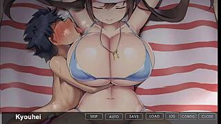 Rosa Pokemon Femdom Teases With Handjob And Footjob