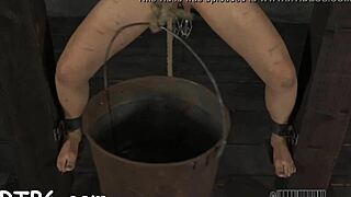 Nasty European couple dives into sadomasochism hd, bound in missionary for wild fucking, blowjob, and pussy sucking! 😈🔥