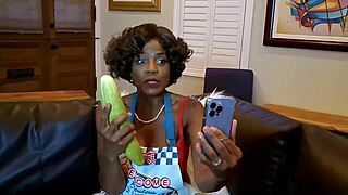 Raven Swallowz as Ebony Nympho Honey SUCKS HARD Afternoon!