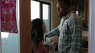 Big Butt Ebony Pornstar Sucks And Fucks In Stockings.