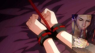 Emotional Asian MILF Blowjob Cumshot in Hentai