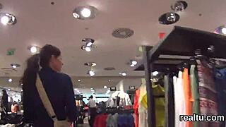 czech teen seduced at supermarket, pounded hard in pov style