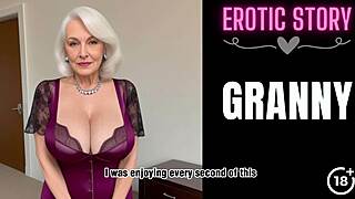 Old woman's erotic journey: The theme of this pictorial art piece is passion, so beyond a glorious nakedness it also portrays a woman in solitude