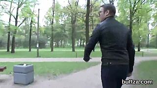 Watch her twat and anal get reamed, he says.