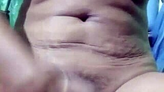 Intense first pussy fingering