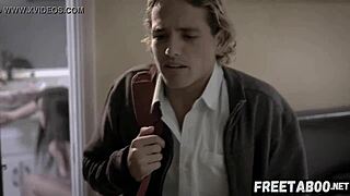 Naughty Whitney Wright's Anal Pickle Stuck Deep Inside!