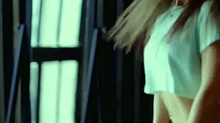 energetic teen 18+s striptease dancing