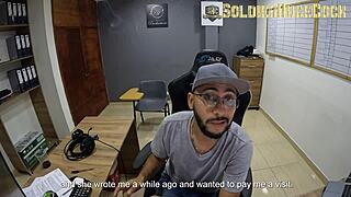 Annie wants to feel my cock despite her recent surgery