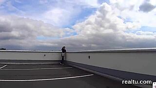 czech teen seduced at supermarket, pounded hard in pov style