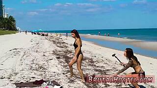 I love extreme flexible anal with excited young tourists Felicity Feline and Jade