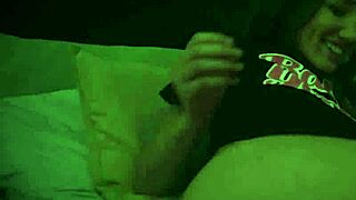 Does Tony rub Maya's privates?