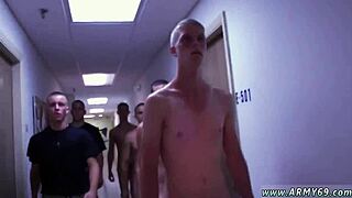 gay recruits feel intense anal pleasure during kissing training sessions