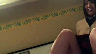 Former shoolgirl fucked by man Asian beauty with big boobs gets naughty in homemade video