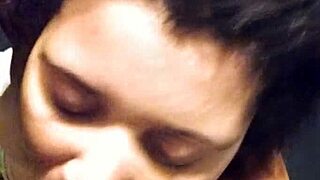 bbc in her mouth sexy dominican amateur