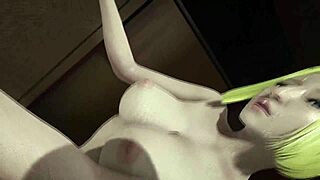 Annie is wild for a 3D porn session under Mikasa's dominant big cock