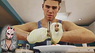 milf gives explosive handjob in scent 11 3d parody!