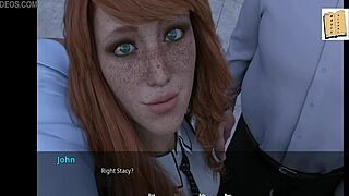 Wvm 45 stands tall defending Stacey in steamy 3D erotic clash