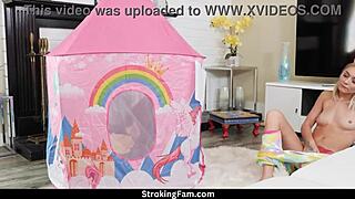 Caught Chloe Temple and Ricky Spanish with Stepbrother's Big Cock