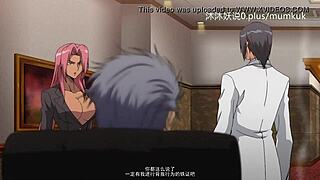 A52 Anime Chinese Hentai Lover Rides Big Ass in Wild Action Part 2