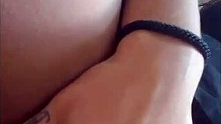 Young woman enjoys public park in Barcelona